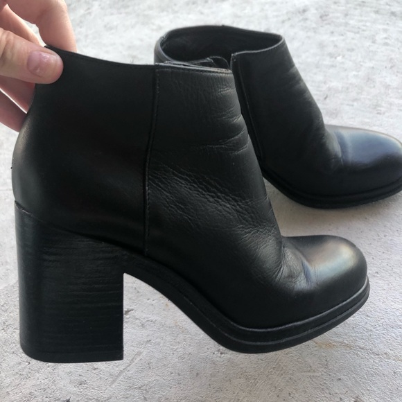 Shoes - Italian Leather Ankle Boots